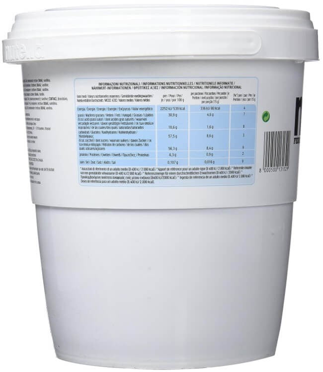 Nutella Crema de Avellanas 3 kg - El Auténtico Sabor de Nutella en Formato Profesional
