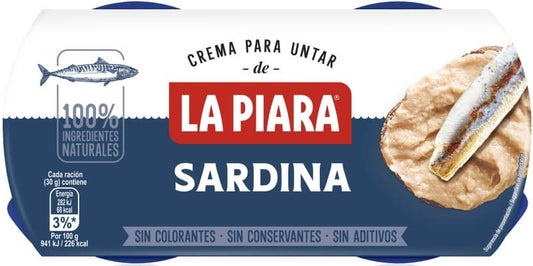 La Piara Paté De Sardinas 2 Unidades X 75 gr