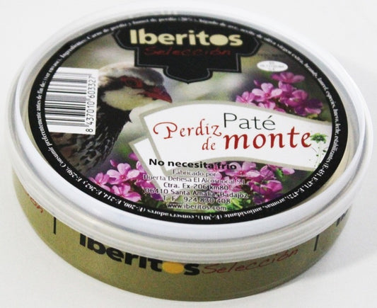 Iberitos Paté De Perdiz Lata 140 gr