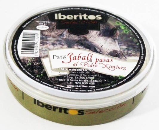 Iberitos Paté D Jabalí Con Pedro Ximenez Lata 140 gr