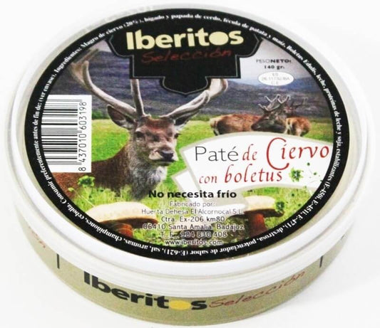 Iberitos Paté De Ciervo Lata 140 gr