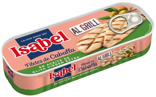Isabel Caballa en Aceite de Oliva al Grill 120 g - Sabor Auténtico y Nutritivo para tus Platos