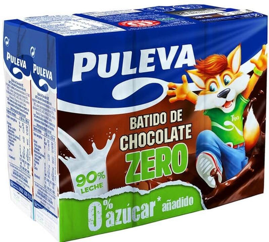 Puleva Batido de Chocolate Zero 6 x 200 ml Pack de 5