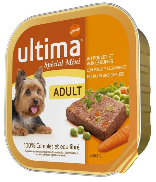 Ultima Alimento Húmedo Perro Adulto Pollo Tarrina 150 gr