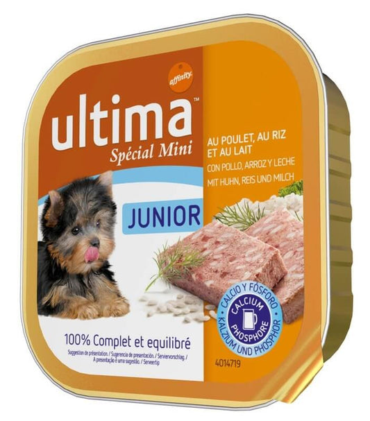 Ultima Alimento Húmedo Perro Junior Tarrina 150 gr
