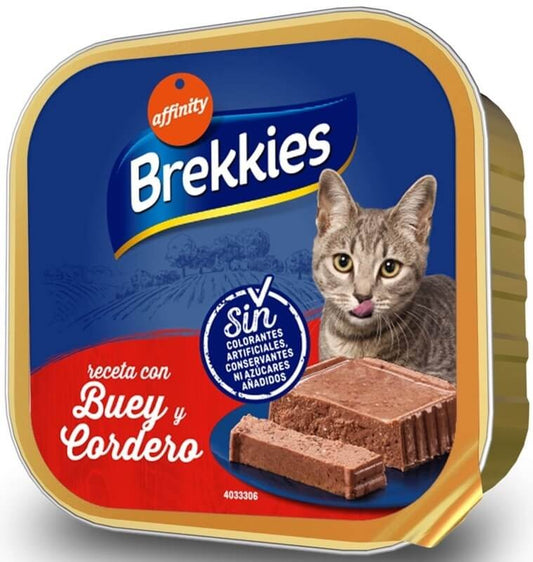 Brekkies Excel Alimento Humedo Gato Tarrina De Buey 100 gr