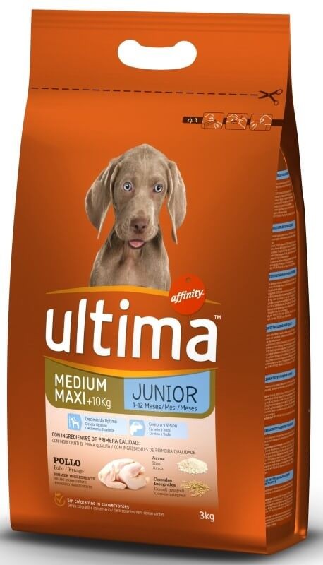 Ultima Pienso para Perro Mini Senior con Pollo 1,5 Kg