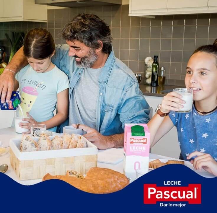 Pascual Leche Desnatada Pack 6 x 1L - Nutrición Saludable para Toda la Familia