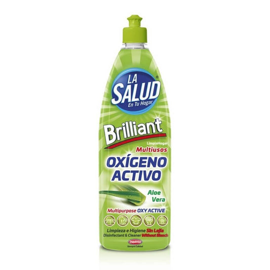 La Salud Multiusos Oxígeno Activo Aloe Vera 1L – Limpieza, Frescura y Cuidado para tu Hogar