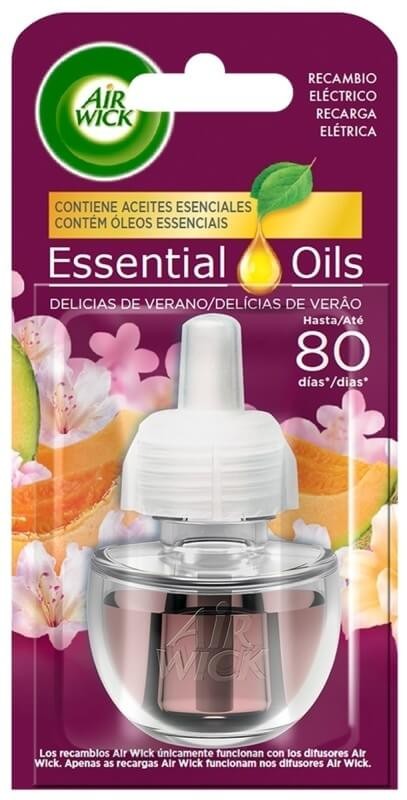 Air Wick Ambientador Eléctrico Recambio Delicias De Verano