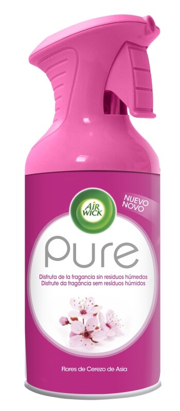 Air Wick Ambientador Pure Fragancia Cerezo Pistola 250 ml