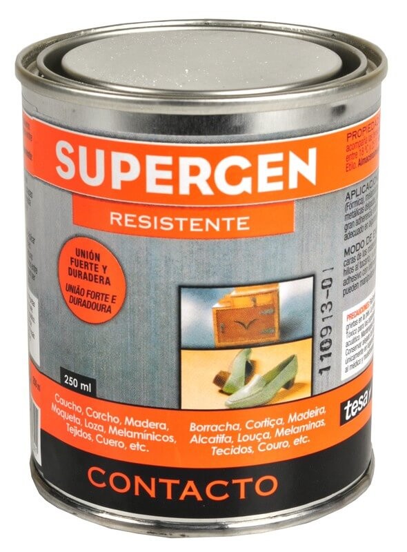 Supergen Resistente Contacto Pegamento 250 ml