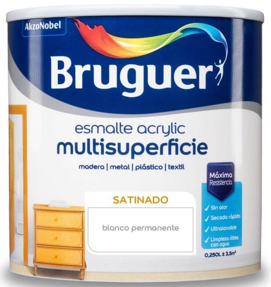 Bruguer Acrylic Sat Bco 250