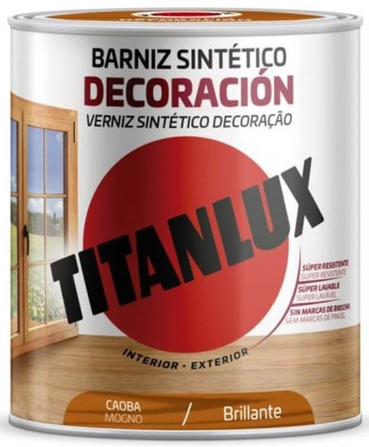 Barniz Brrillante Tlux 750 Caoba