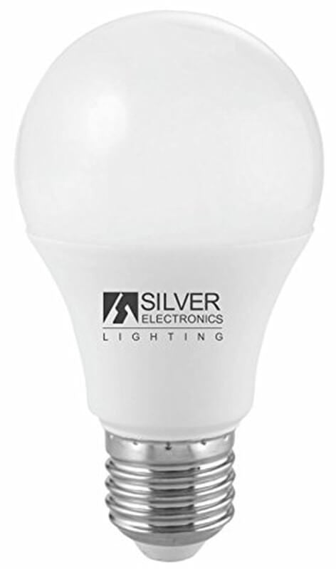Silver Stand LED 8 W E 27 Cal