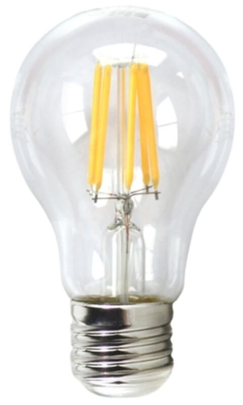 Silver Stand FIL LED 6W E27